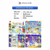 Gambar Buku Paket 3 Buku Coding Anak TK Paud / Senang Belajar CODING Untuk TK/PAUD Deep Learning (Usia 3+) Full Color / PUSTAKA TANAH AIR - PTA dari Pustaka Baru Press Kab. Bantul 3 Tokopedia