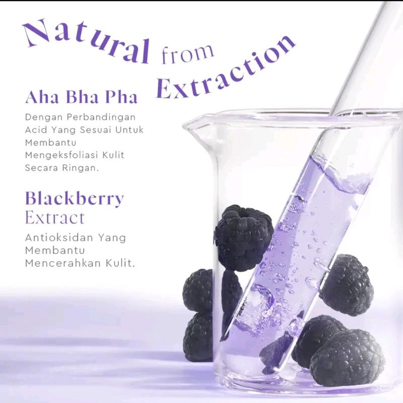 Glad2Glow Blackberry AHA BHA PHA Daily Exfoliating Toner 2