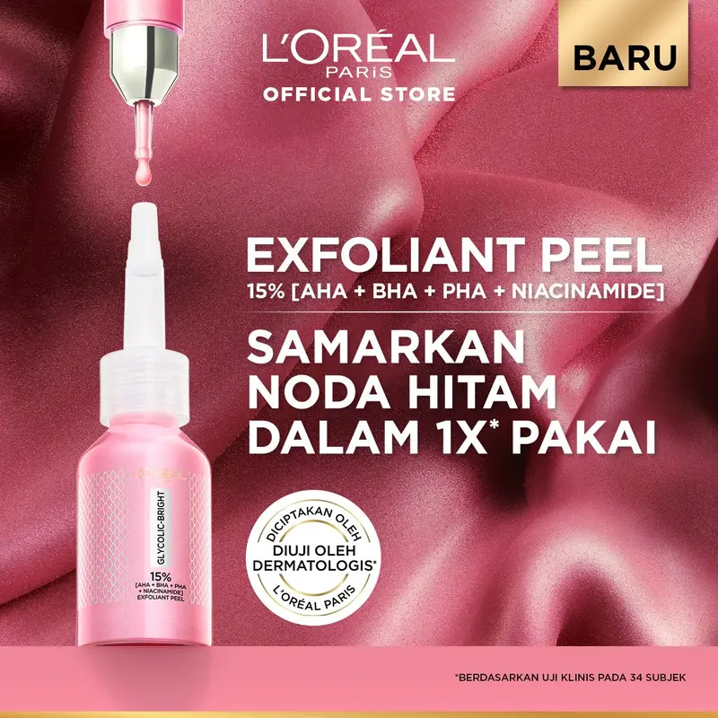 L'Oreal Paris Glycolic Bright Anti Dark Exfoliant Peel 0