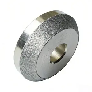 Grinding Cutter Valve Setting Klep Diamond Lubang 7-8mm Sudut 45 Derajat, Carbide Valve Reamer Grinding Wheel Ukuran 22-38mm, Alat Reamer Head Perbaikan Dudukan Katup Engine Awet, Hasil Asahan Halus dan Pekerjaan Lebih Efisien