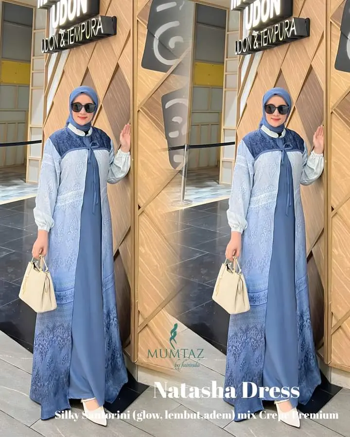 GAMIS NATASHA DRESS By Mumtaz