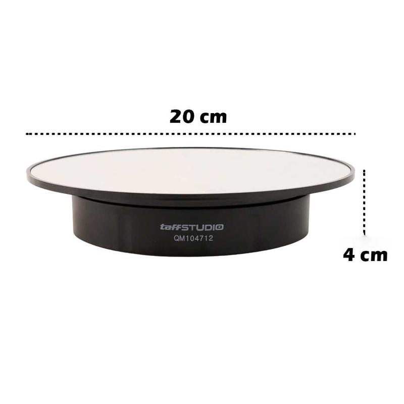 Alas Putar Display Produk Fotografi Video Mirror Rotating 360 13 20 cm 6