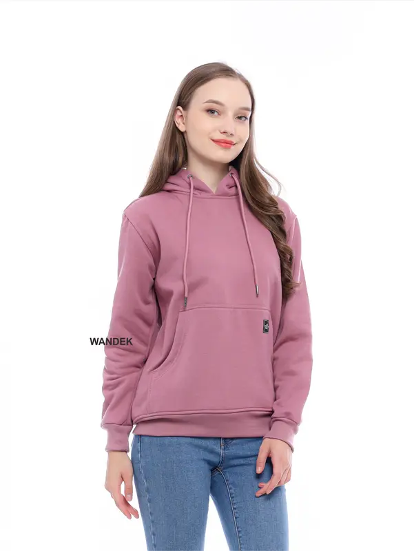 Wandek -  Hoodie Jumper Polos Pria & Wanita 2