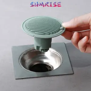 Saringan Penutup Lubang Air Penutup Floor Drain Penyaring Kotoran Lantai Drainase Anti Bau/Serangga