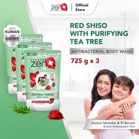 Gambar Zen Antibacterial Body Wash Shiso & Tea Tree Refill 725gr isi 3pcs dari Shinzui Shop Kota Bekasi 1 Tokopedia