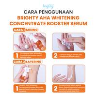 Gambar [BUNDLE] Brighty AHA Whitening Concentrate Booster Serum X Brighty Glowing Underarm Membantu Mencerahkan Memutihkan Pencerah Ketiak Selangkangan Lipatan Hitam Niacinamide Glutathione Vitamin E Dan Vitamin C dari brighty.id Kota Bekasi 4 Tokopedia