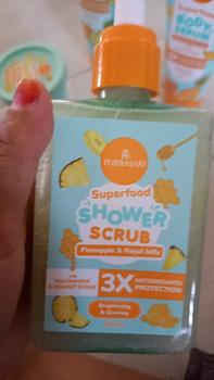 Product Review of [ISI 4] NIKITA MIRZANI x Purbasari Superfood Series Set - Body Serum + Shower Scrub + Body Scrub + Exfoliating Gel from L**a 2