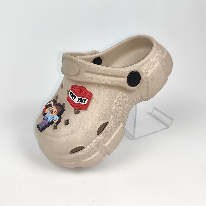 Size 30-35 Sandal Anak Laki Laki Sandal Baim Lucu MineCraft Viral Kekinian Anti Slip COD