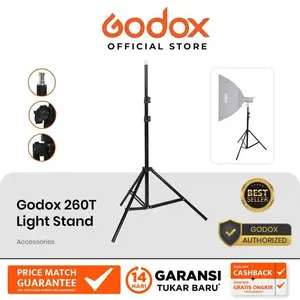 Exclusive Sale Godox 260T Light Stand/ Godox 260T/ Light Stand 260T/ Light Stand Pasti Ori