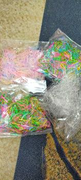 Product Review of Ikatan Rambut, Berwarna-warni, Gelang Getah Pakai Buang, Ikat Destar, 500Pcs / lot, Sesuai untuk Kanak-kanak, Ikat Pemegang Ekor Kuda, Aksesori Rambut Kanak-kanak from ❤**️ 0
