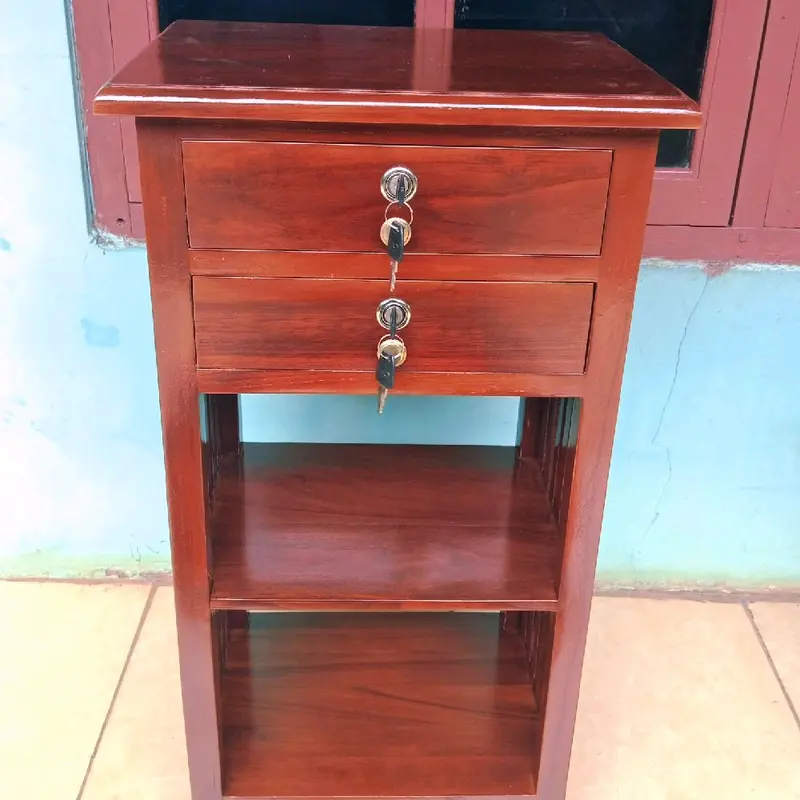 nakas laci jati ukuran 40 x 30 x75 cm Jati 4
