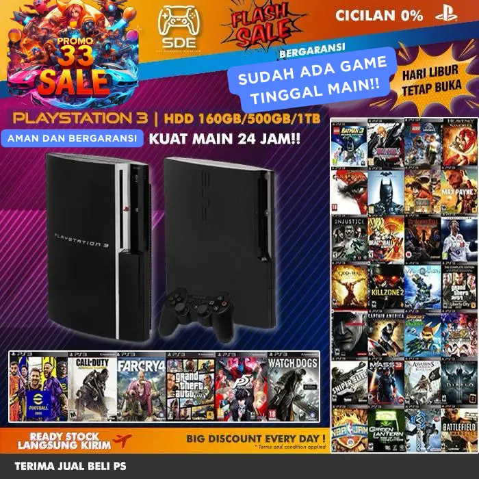 Sony ps3 slim / fat / super slim PlayStation3