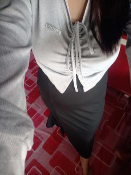 Product Review of Dress Basic Simple Knit Lembut Premium Bahan Melar Lengan Panjang Gaun Casual Bodycon Slim Sexy Wanita  Baju Home Dress Nyaman M436 from R**💅 3