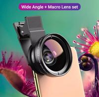Gambar APEXEL Lensa Kamera Smartphone 2 in 1 Macro 12.5X Wide Angle 0.45X - APL-0.45WM dari Apexel Indonesia Kota Administrasi Jakarta Barat 2 Tokopedia
