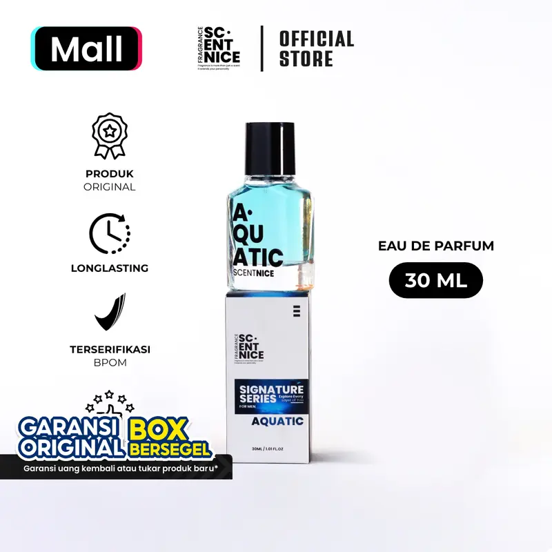 SCENTNICE AQUATIC SCENT Eau De Parfum Parfum Pria Outdoor asli