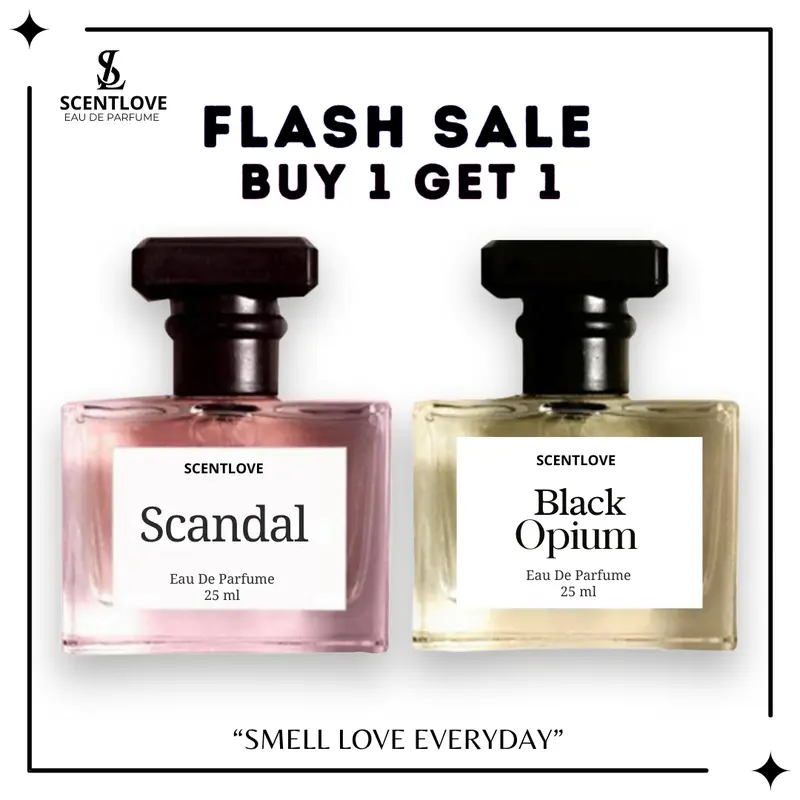 Beli 1 Gratis 1 Parfum Pria Wanita Scandal Bloom Black Opvm Aurora Savage Eros Eau De Parfume 25 ML Unisex Parfum tahan 24 jam Perfume Wangi Orange 0