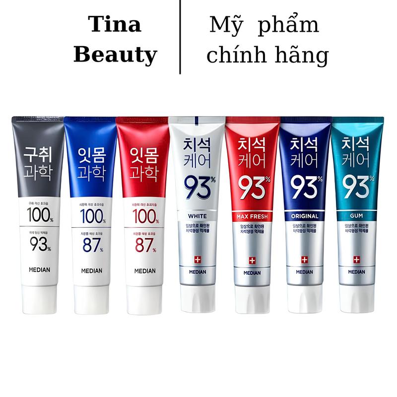 CHÍNH HÃNG Kem Đánh Răng Median Dental IQ 93% Hàn Quốc