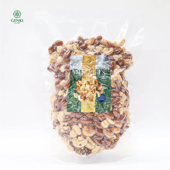 Gambar Roasted Mix Nut / Kacang Campur Panggang - 1 kg dari Genki Plant Kota Administrasi Jakarta Utara Tokopedia