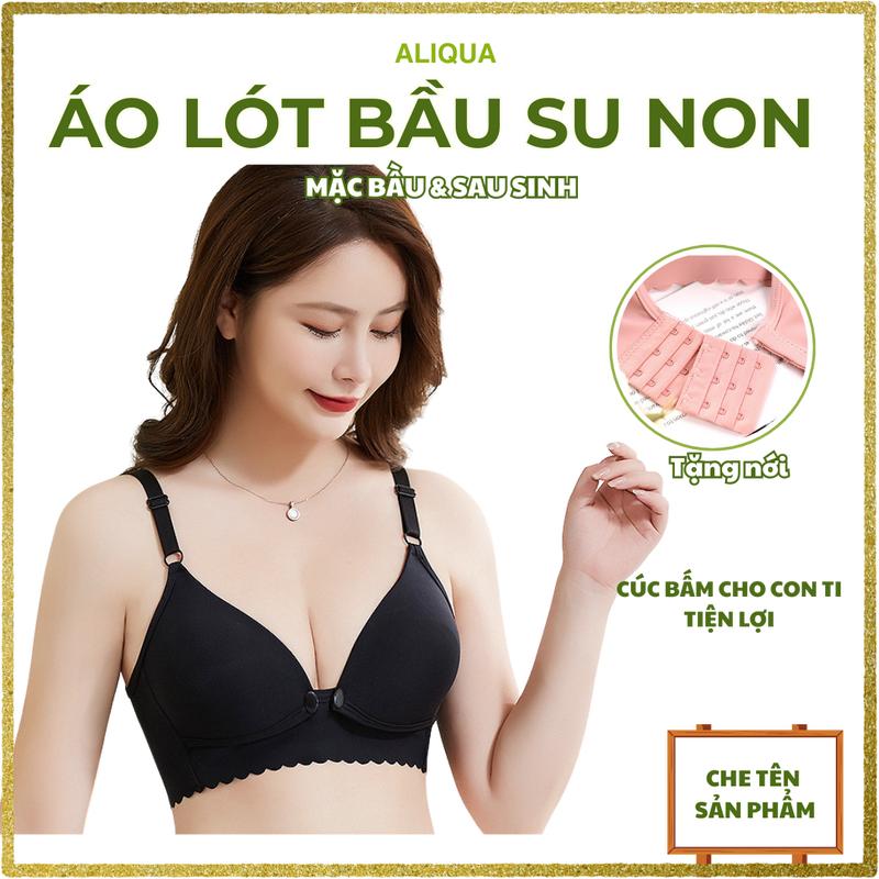 Áo Lót Bầu Su Non Mặc Bầu Và Sau Sinh Tặng Kèm Nới 209# Quần