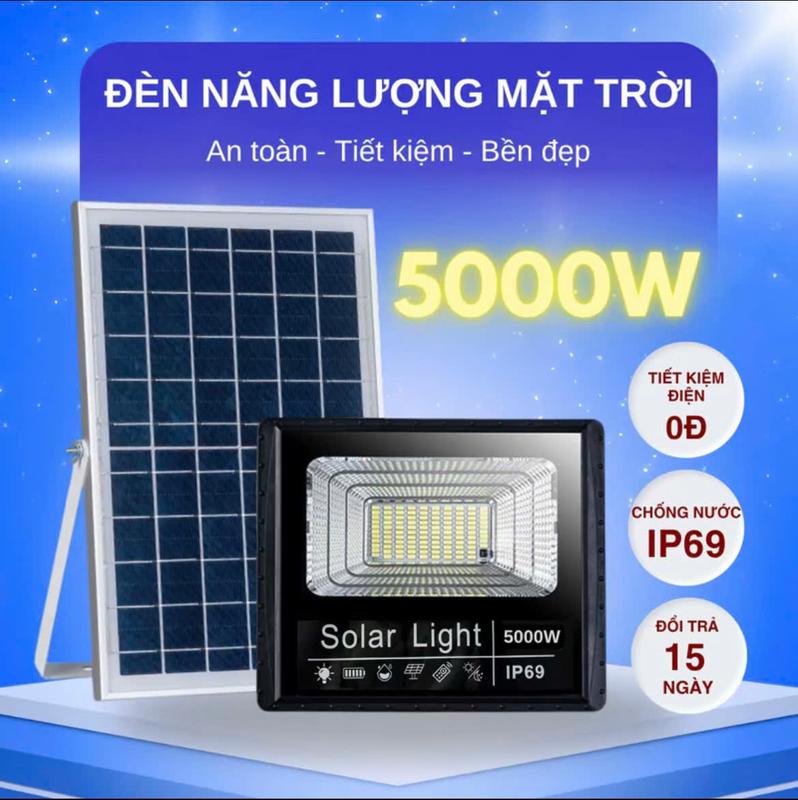 Đèn Năng Lượng Mặt Trời SOLAR LIGHT 5000W 300 Chip LED Siêu Sáng 35000mAh Pin 8-12h ngày Lắp Đặt Đơn Giản Trong Nhà Sân Vườn Nhà Kho Nông Trại 