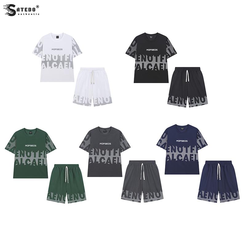 Bộ quần áo Nam Nữ SATEDO Tay ngắn, chất liệu Cotton Waffle Tổ Ong thoáng mát, in hình MOPSIEOS hoạ tiết độc đáo. Mã SP: S033 Menswear