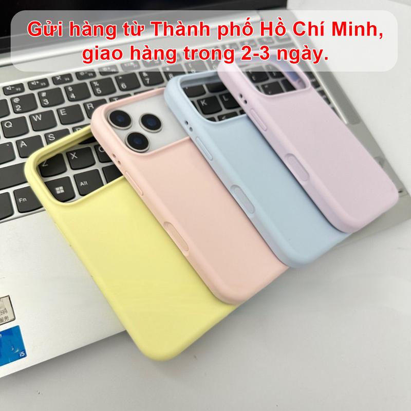 Ốp điện thoại silicon lỏng cho Apple iPhone 18 17 16 15 13 11 12 14 Pro Max Plus 16E 17Air 12mini 13mini Chống sốc Bảo vệ camera Ốp mềm Sang trọng