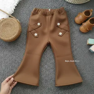 CK - CUTBRAY KANCING SCUBA PREMIUM Anak Perempuan 1-6 Tahun Celana Cutbray Korean Style