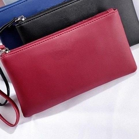 MARIONE Dompet Panjang Clutch Wanita Elegan Kasual untuk Tempat HP dan Uang 4