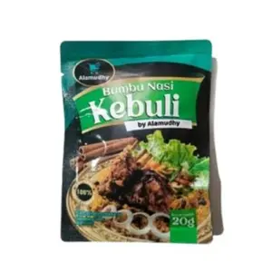Bumbu Instan Nasi Kebuli, Briyani, Mandhi, Kabsah by Alamudhy – 1 Bungkus 20gr untuk 1kg Beras | Rempah Asli, Tanpa MSG, HALAL