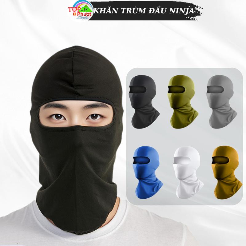 Khăn trùm đầu Ninja chống nắng Che Mặt cao cấp