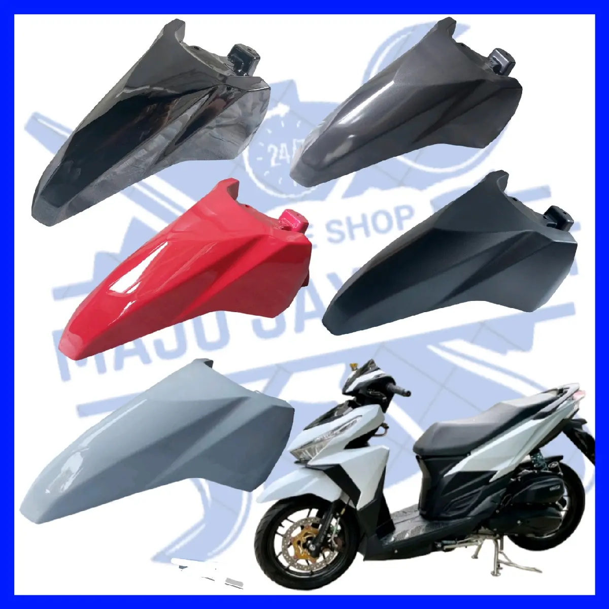 Sepakbor Depan Vario 150-125 Led Lama 2015 2017 Motorcycle Lampu Roda Sepeda
