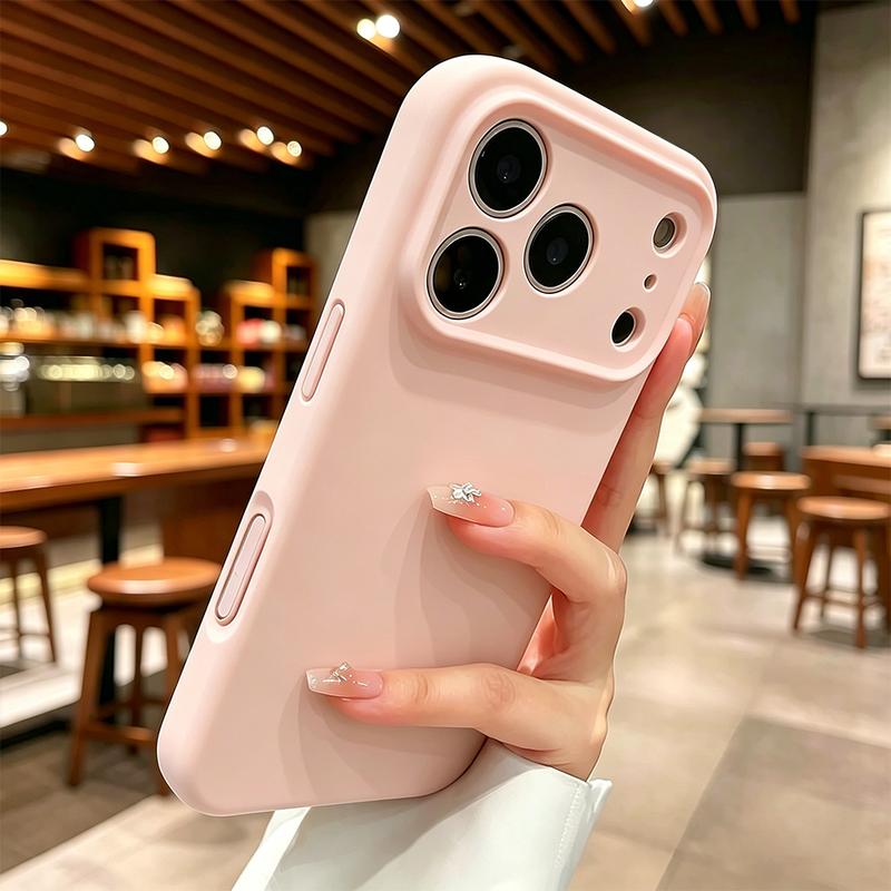 Ốp lưng điện thoại màu đơn Macaron bằng TPU mềm, Chống Sốc, Bảo Vệ Camera cho iphone 13 15 11 16 12 14 Pro Max 17 18 Pro Max 14 15 16 Plus ốp chống bẩn
