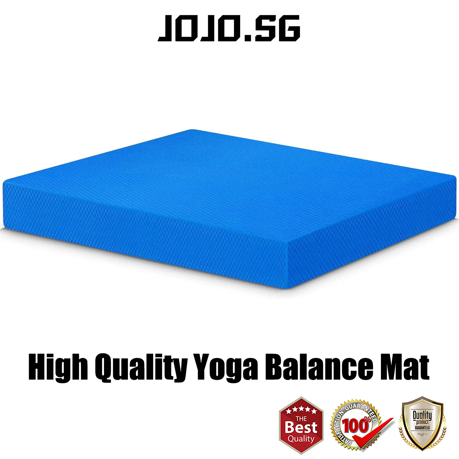 6CM Exercise Balance Foam Pad – Large Cushioned Non-Slip Foam Mat & Knee Pad for Fitness, Stability Training, Yoga
