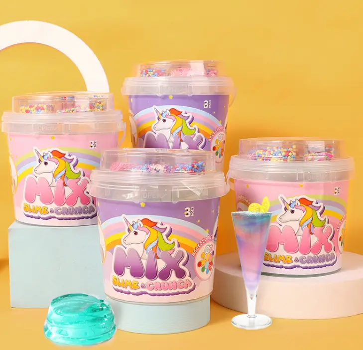 Unicorn Bouncy Slime Set Toy for Kids