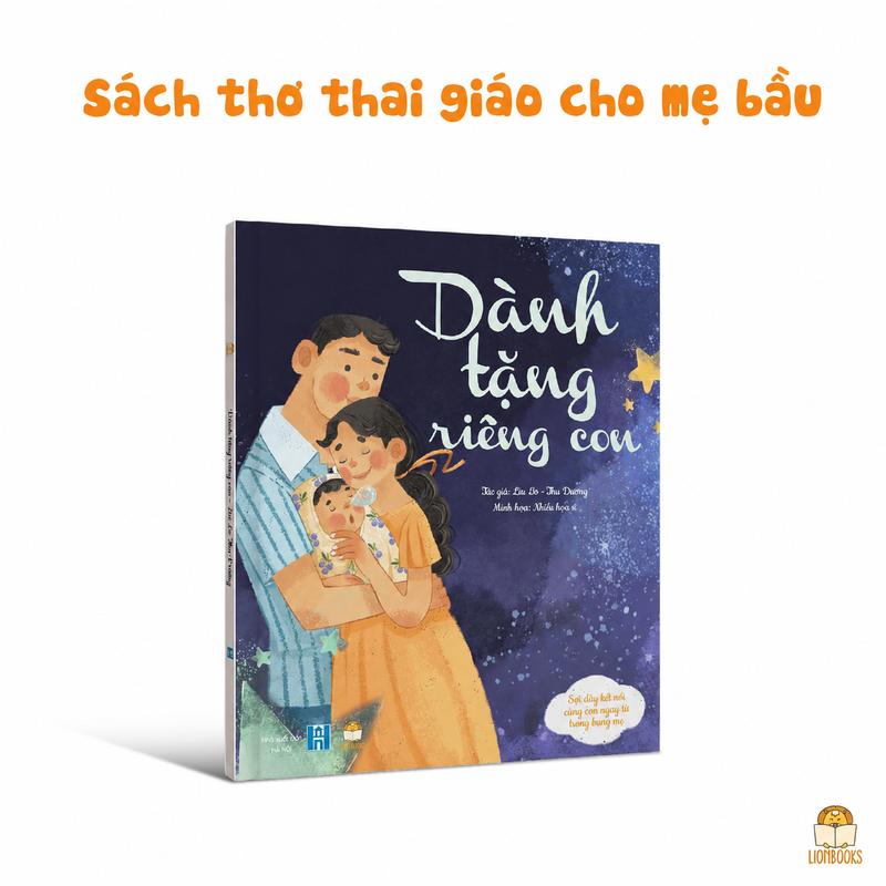 Sách thai giáo Dành tặng riêng con bìa cứng dành cho mẹ bầu