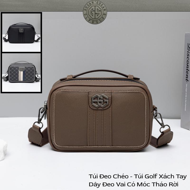GUSANTúi Đeo Chéo - Túi Golf Xách Tay Nam Cao Cấp GS.622 Thời Trang Sang Trọng Bảo Hành 12 Tháng
