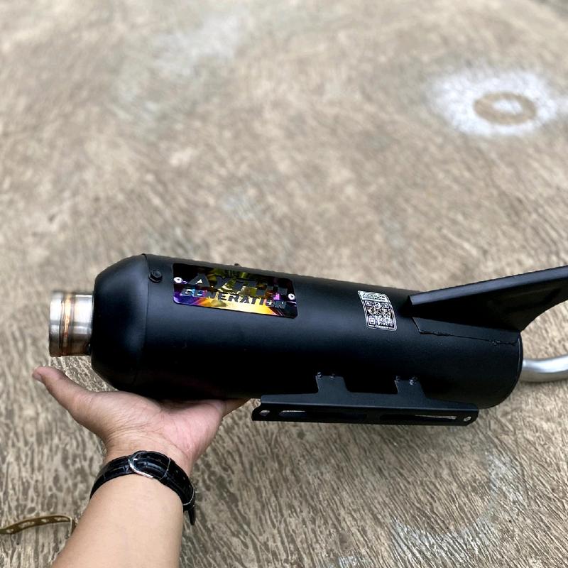 Knalpot Moncong Shijiro Original AYP Generation Tabung Vario Full System - Bisa Request Saringan PNP All Matic - Motorcycle copy 5
