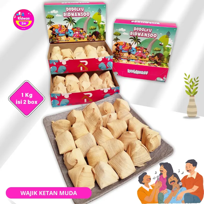 Dodol Garut 1 Kg Pilih Rasa FREE BONUS 4