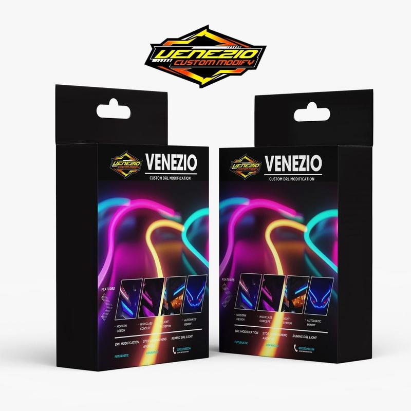 SEPASANG LAMPU ALIS VARIO TECHNO 125 KANAN KIRI LAMPU VARIASI MOTOR LED DRL Motorcycle 5