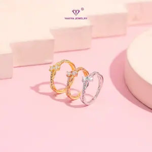 Yaxiya Cincin Wanita Fashion Aksesoris 721