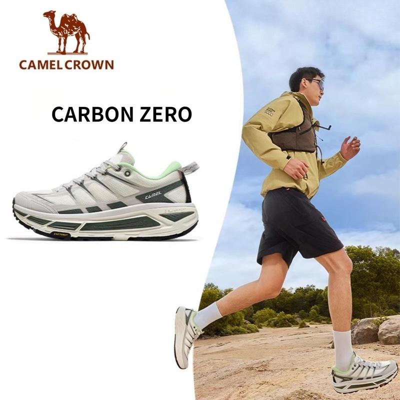 【CARBON ZERO Giày Chạy Bộ Địa Hình CAMEL CROWN 2025 Mới Cho Nam và Nữ - Giày Nhẹ Dùng Hàng Ngày Đế Dày Phù Hợp Leo Núi Chạy Bộ Chậm K15C097061 K25C097060