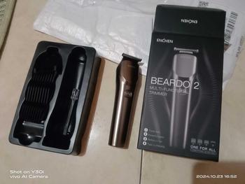 Product Review of ENCHEN Beardo 2 Smart Trimmer Electric Shaver Type-C 5W 1200mAh Alat Cukur Elektrik Rambut Jenggot from C**e 1