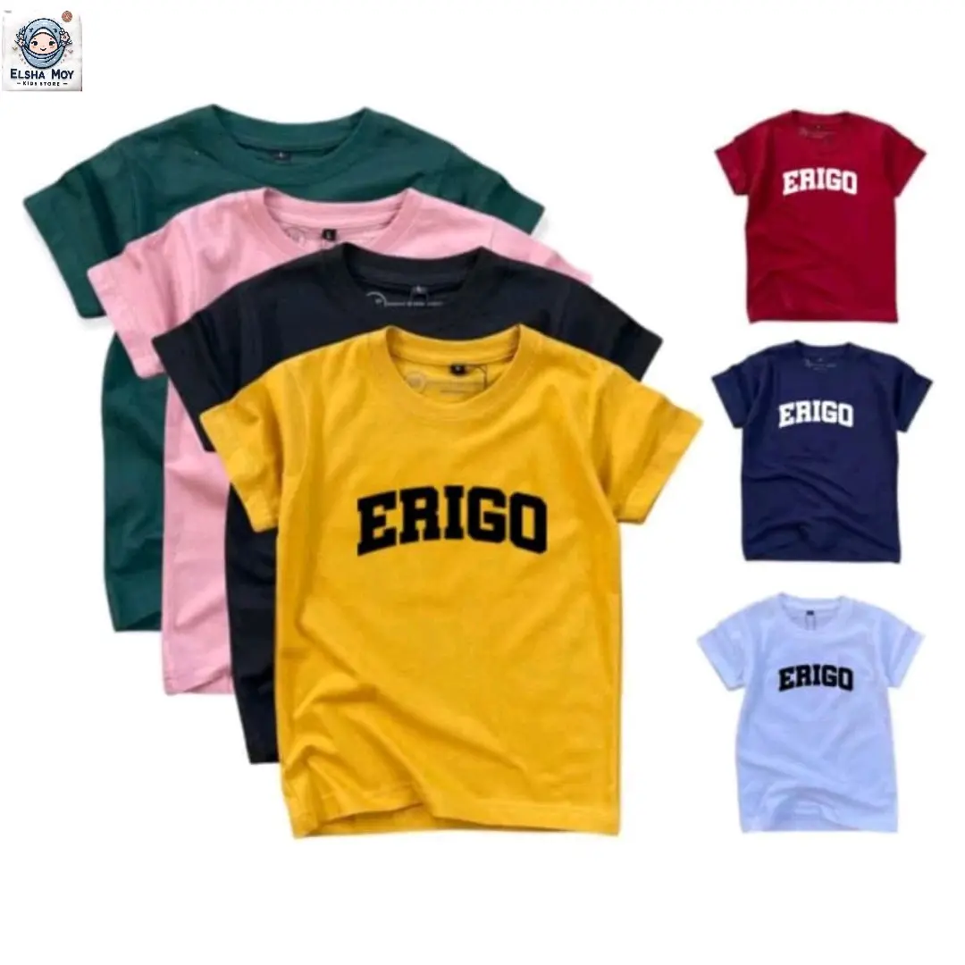 paket baju/kaos anak 50rb dapat 4 kaos anak laki laki usia 1-10tahun kualitas premium