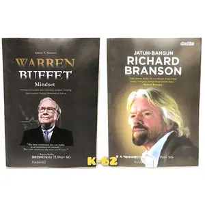 PAKET 2 BUKU BESTSELLER : WERREN BUFFET + JATUH BANGUN RICHARD BRANSON