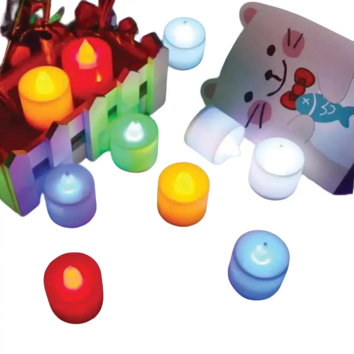 LED Candle Light Battery Powered Lampu event Lighting Night Lamp (1 Pcs)