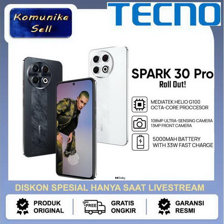 Tecno Spark 30 Pro 4G - 8GB/128GB 0