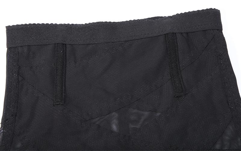 Product Introduction of Women Soft Cross Mesh Brief Sexy Breathable Underwear Double Layer Shapewear Panty Tummy Control Butt Lifter Waist Trainer Lingerie Body Shaper Semi-Transparent Panties 24