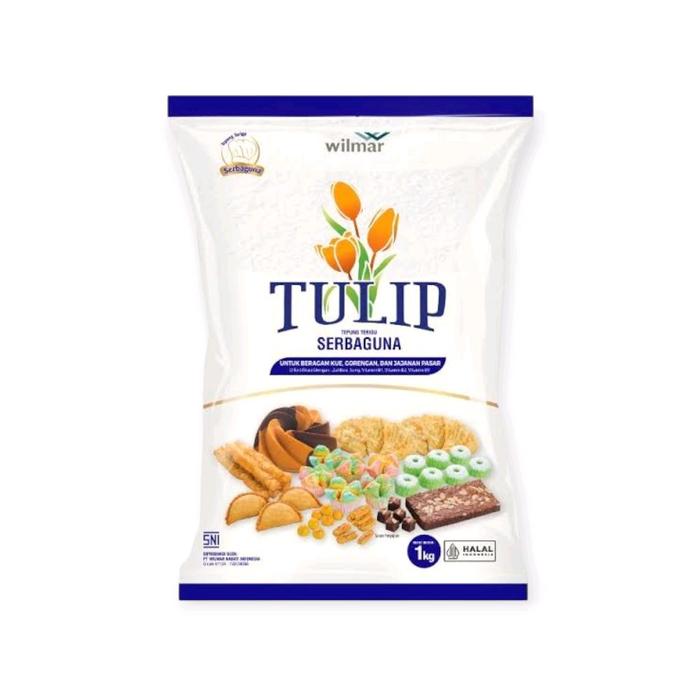 Jual Tepung Terigu Tulip PT Wilmar - Gandum Pilihan untuk Roti, Kue ...