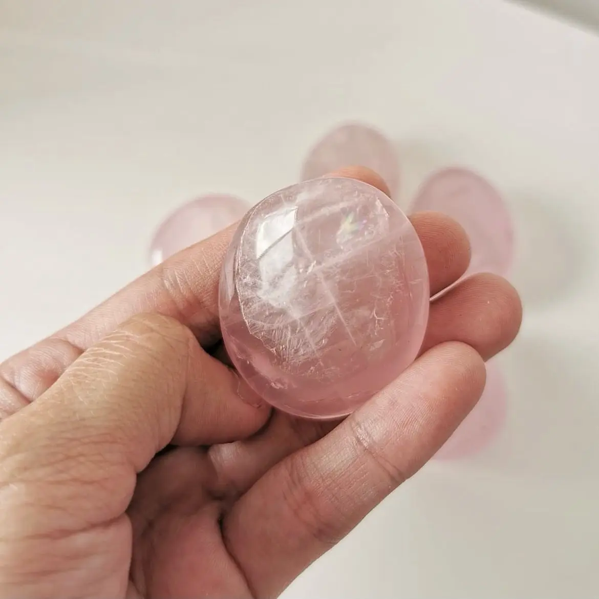 Rose Quartz Tumble (Approx 3 - 4cm)