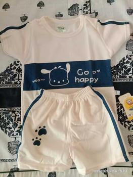 Product Review of (80-130cm) 0-6yrs Terno Short Sleeved Baby Kids Terno Set Outfit For Boy Girl T-Shirt Shorts Shirt Shorts Pattern Casual Pullover Children Suits Sando Sleeveless Nightwear Sleepwea R from D**e 0